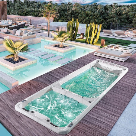 Плавательный спа бассейн с противотоком Bigeer Милле